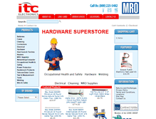 Tablet Screenshot of itcelectronics.com